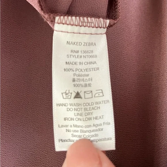 Naked Zebra Blouse - Picture 5 of 7